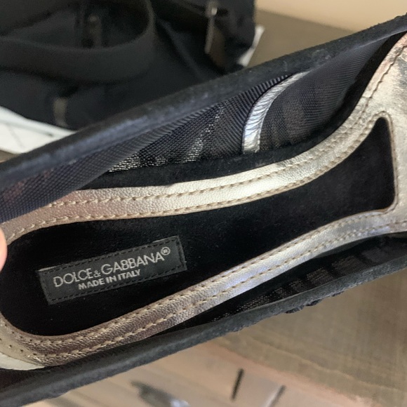 Dolce and gabbana black peep toe pumps - Picture 2 of 4